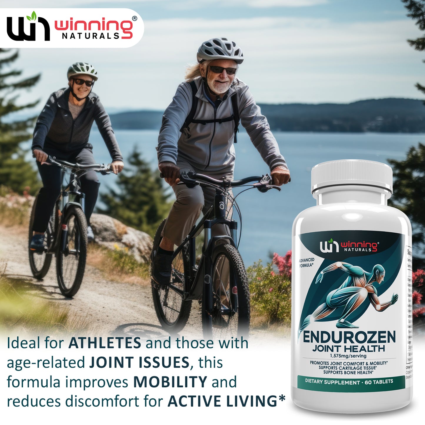 EnduroZen Joint Support Supplement Advanced Formula - 60 tabs