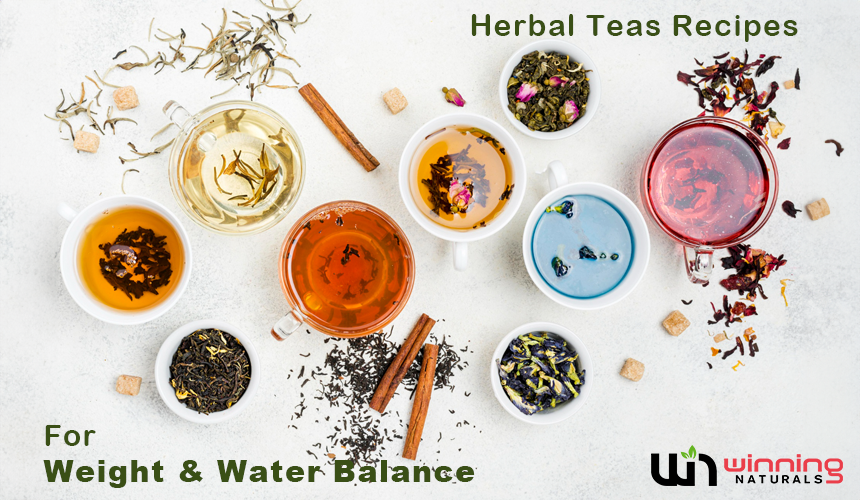 Herbal Teas for Weight Management and Reducing Water Retention